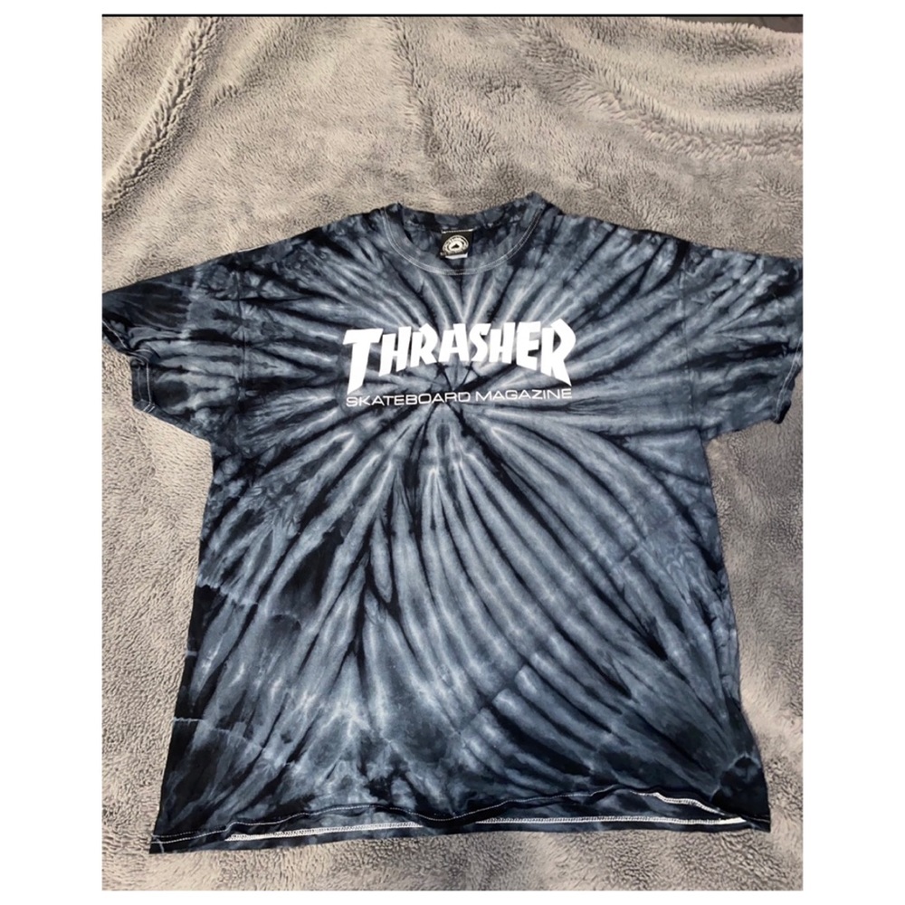 Tie dye trasher t shirt